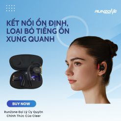 TAI NGHE BLUETOOTH CLEER ARC II SPORT_Chống Nước Và Bụi_Thời Gian Nghe 7 Tiếng Liên Tục_Bảo Hành 1 Năm_RunZone