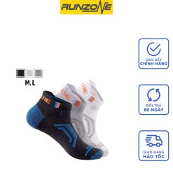 Tất Chạy Bộ Chạy Trail Leo Núi- Hạn Chế Phồng Rộp Chân  Aonijie E4101- Combo 3 đôi - RunZone