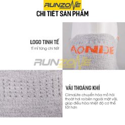 Tất Chạy Bộ Chạy Trail Leo Núi- Hạn Chế Phồng Rộp Chân  Aonijie E4101- Combo 3 đôi - RunZone