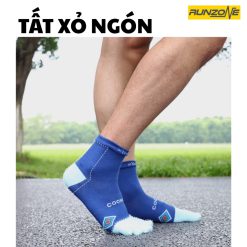 Tất Chạy Bộ Xỏ Ngón- Dùng Cho Chạy Bộ Chạy Trail Hạn Chế Phồng Rộp Chân  - RunZone