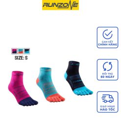 Tất Xỏ Ngón Chạy Bộ Chạy Trail Leo Núi- Hạn Chế Phồng Rộp Chân  -RunZone