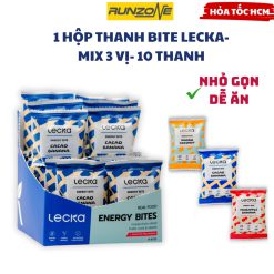 Thanh Năng Lượng LECKA Energy Bar 40g – Bổ Sung Dinh Dưỡng Thể Thao, Chạy Bộ, Chạy Trail – Thay Thế Bữa Ăn Nhanh