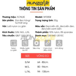 Túi Đeo Chạy Bộ Tặng Kèm Bình Nước 250ml - RunZone