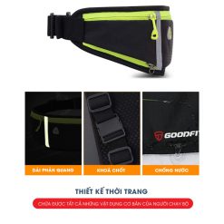 Túi Đeo Hông Chạy Bộ Nam Nữ Chính Hãng GoodFit, Phản Quang- Runzone