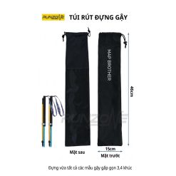 Túi Đựng Gậy, Túi Rút Bảo Quản Gậy, Túi Đựng Gậy Leo Núi, Túi Đựng Gậy_ RunZone Túi Thể Thao