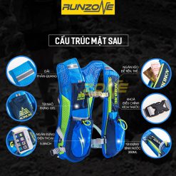 Vest Nước Chạy Bộ Aonijie E885 Dung Tích 5.5L – Balo Chạy Trail Freesize Chống Thấm – RunZone
