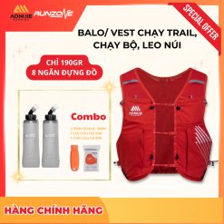 Vest Nước Chạy Trail Chính Hãng Aonijie C9116 10L Chạy Trail, Chạy Bộ Leo Núi  RunZone
