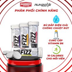 Viên sủi điện giải chống chuột rút Endurolytes Fizz Hammer Nutrition - Cung cấp bù khoáng cân bằng toàn diện (13 viên)