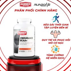 Viên sủi điện giải chống chuột rút Endurolytes Fizz Hammer Nutrition - Cung cấp bù khoáng cân bằng toàn diện (13 viên)