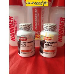 Viên Uống (1 Hộp-120 viên) Tăng Sức Mạnh Và Sức Bền Hammer Nutrition Endurance BCAA+ - Runzone