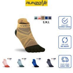 Vớ Tất Xỏ Ngón Chạy Bộ Aonijie – Chống Phồng Rộp – Cổ Ngắn – Thoáng Khí – Nhiều Màu – RunZone
