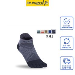 Vớ Tất Xỏ Ngón Chạy Bộ Aonijie – Chống Phồng Rộp – Cổ Ngắn – Thoáng Khí – Nhiều Màu – RunZone
