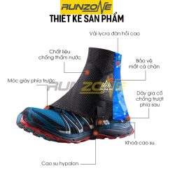 Xà Cạp Đi Rừng Gaiter Che Cổ Giày Aonijie E941-RunZone