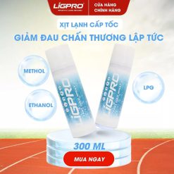 Xịt Lạnh Giảm Đau LIGPRO 200ml – Thảo Dược Sơ Cứu Chấn Thương, Hỗ Trợ Giảm Đau Nhanh Cho Người Chơi Thể Thao RunZone