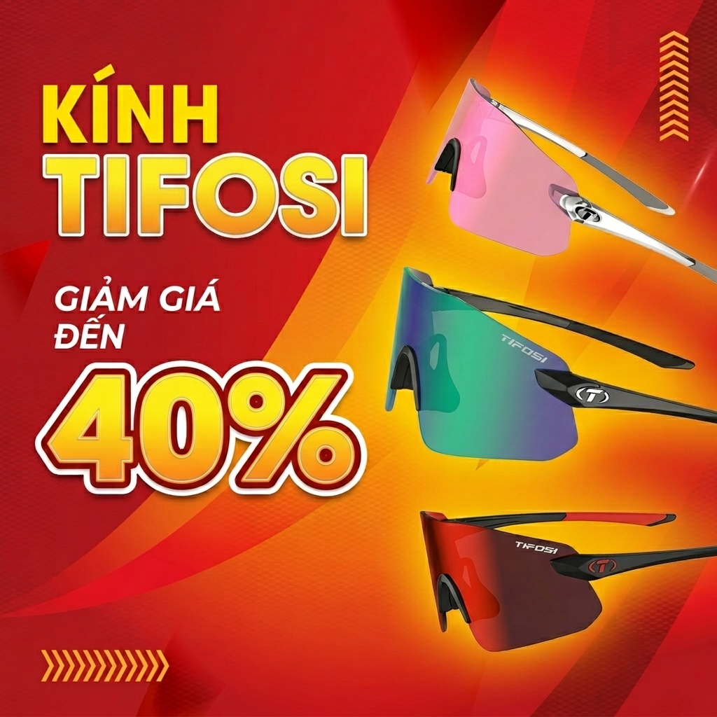 Khuyến mãi kính thể thao Tifosi chạy bộ và chạy trail - RunZone.vn
