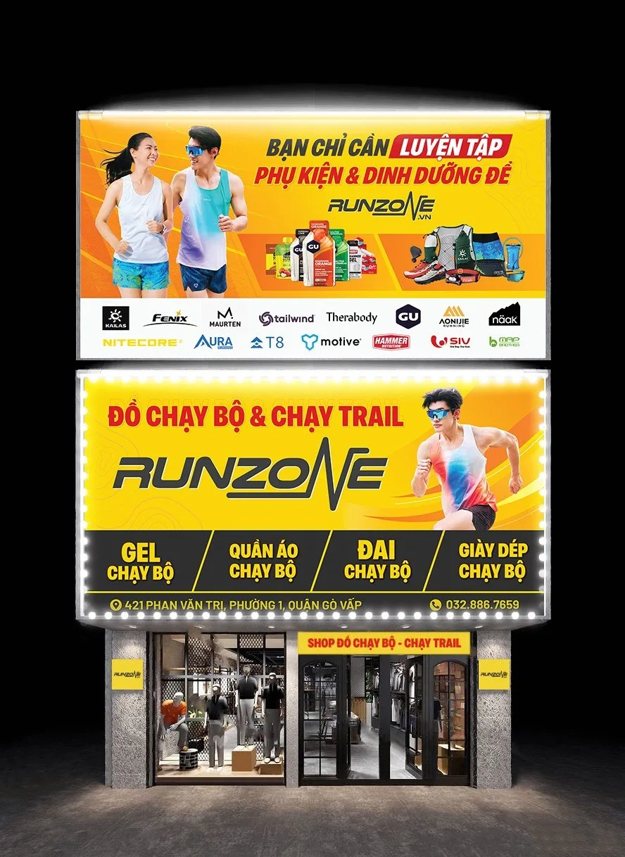 RunZone.vn - cửa hàng đồ chạy bộ và chạy trail tại Gò Vấp